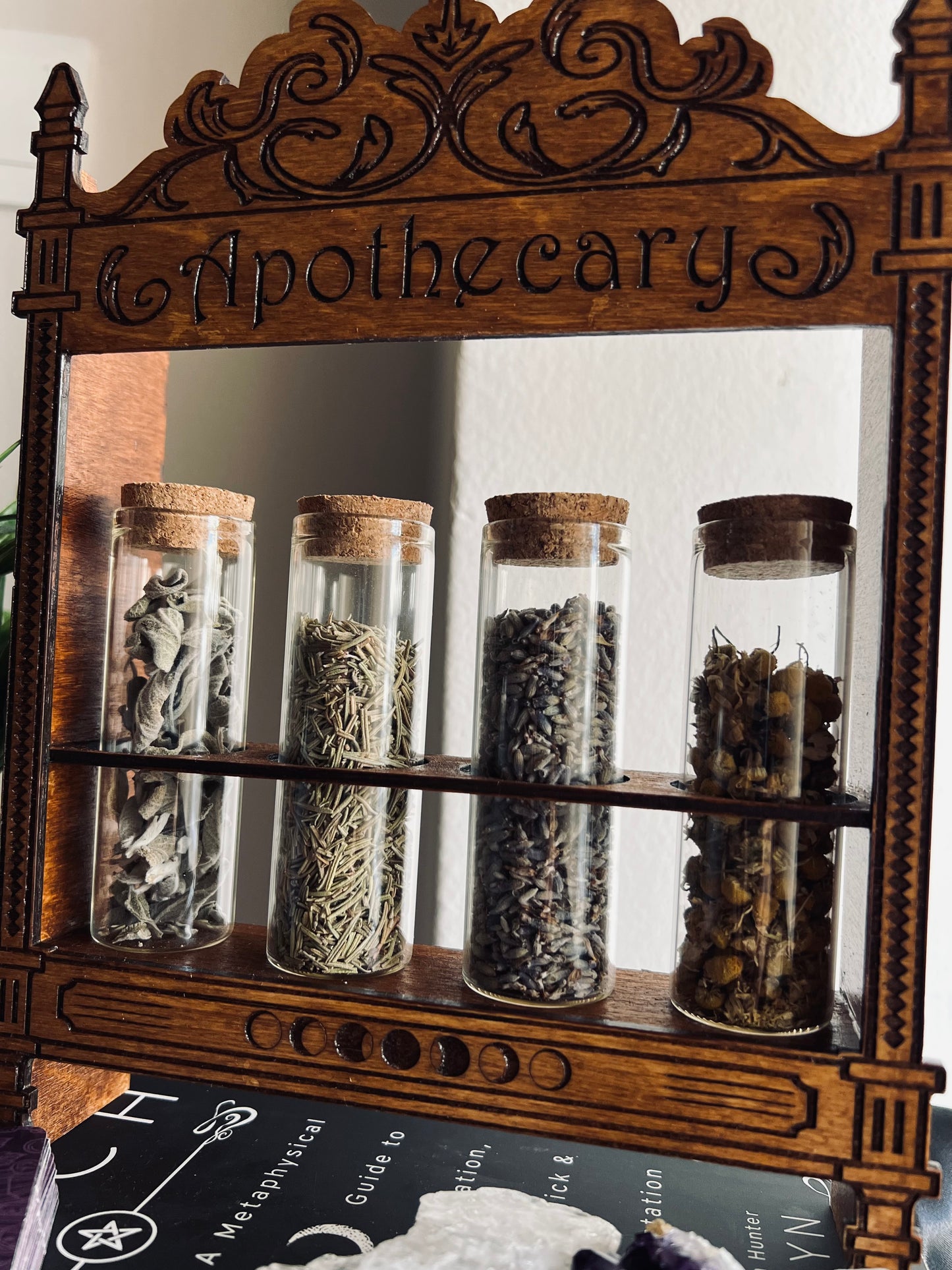 Apothecary stand for herbs or potions