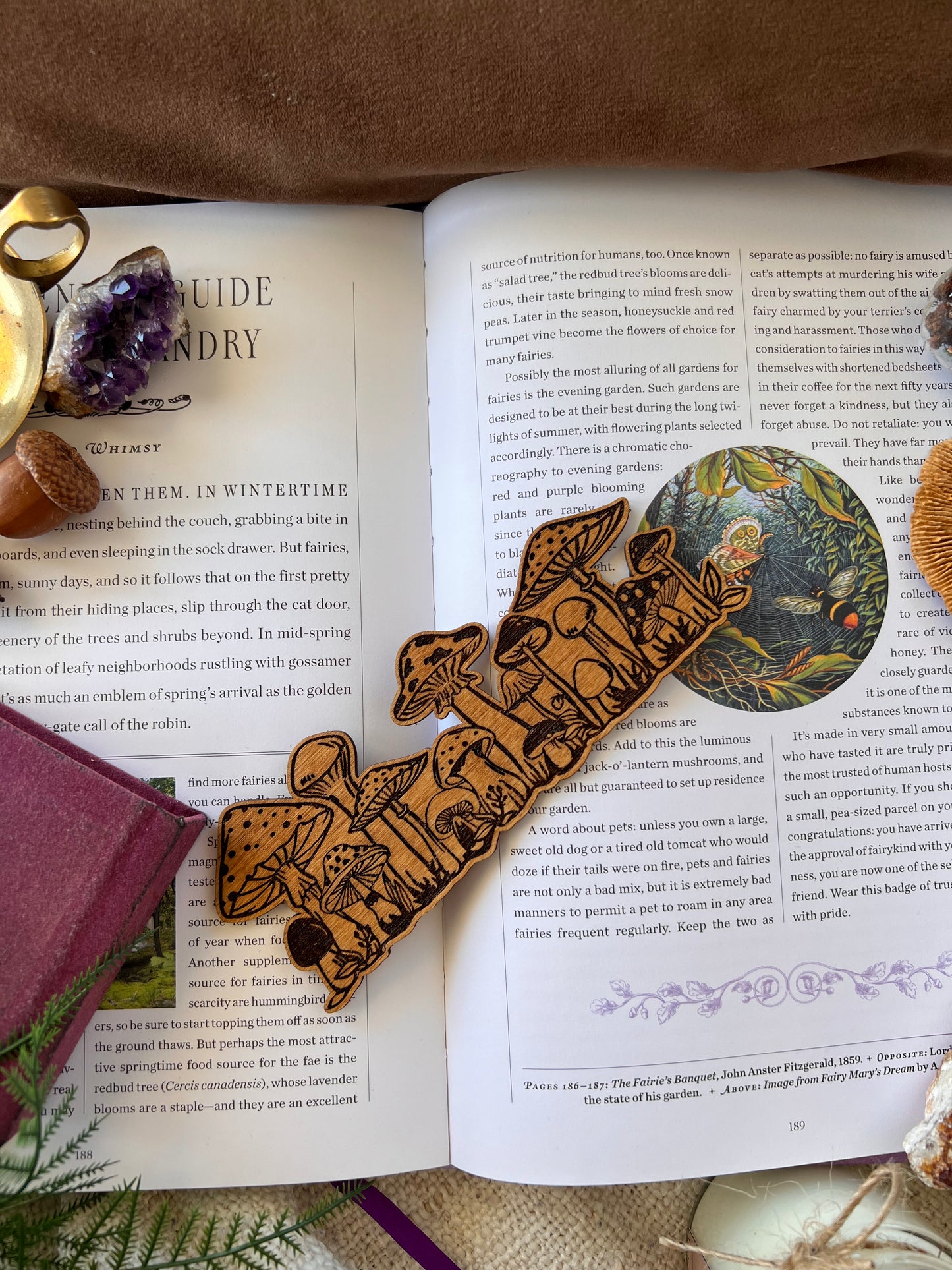 Autumn Wooden Bookmarks