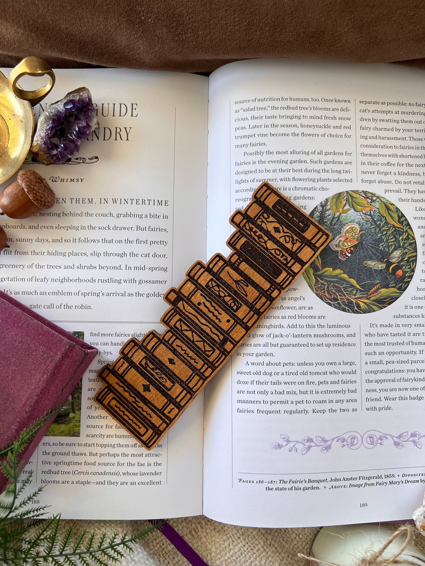 Autumn Wooden Bookmarks