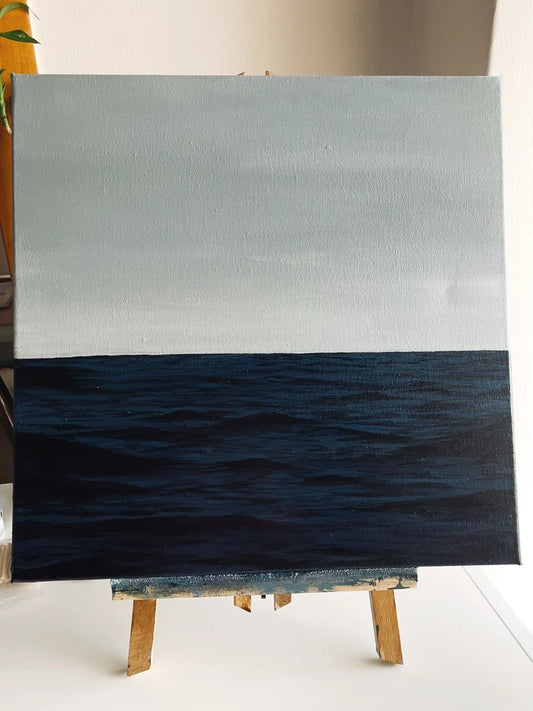 Ocean painting on canvas