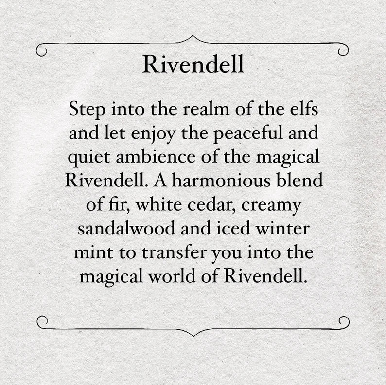 Rivendell Soy Wax Candle