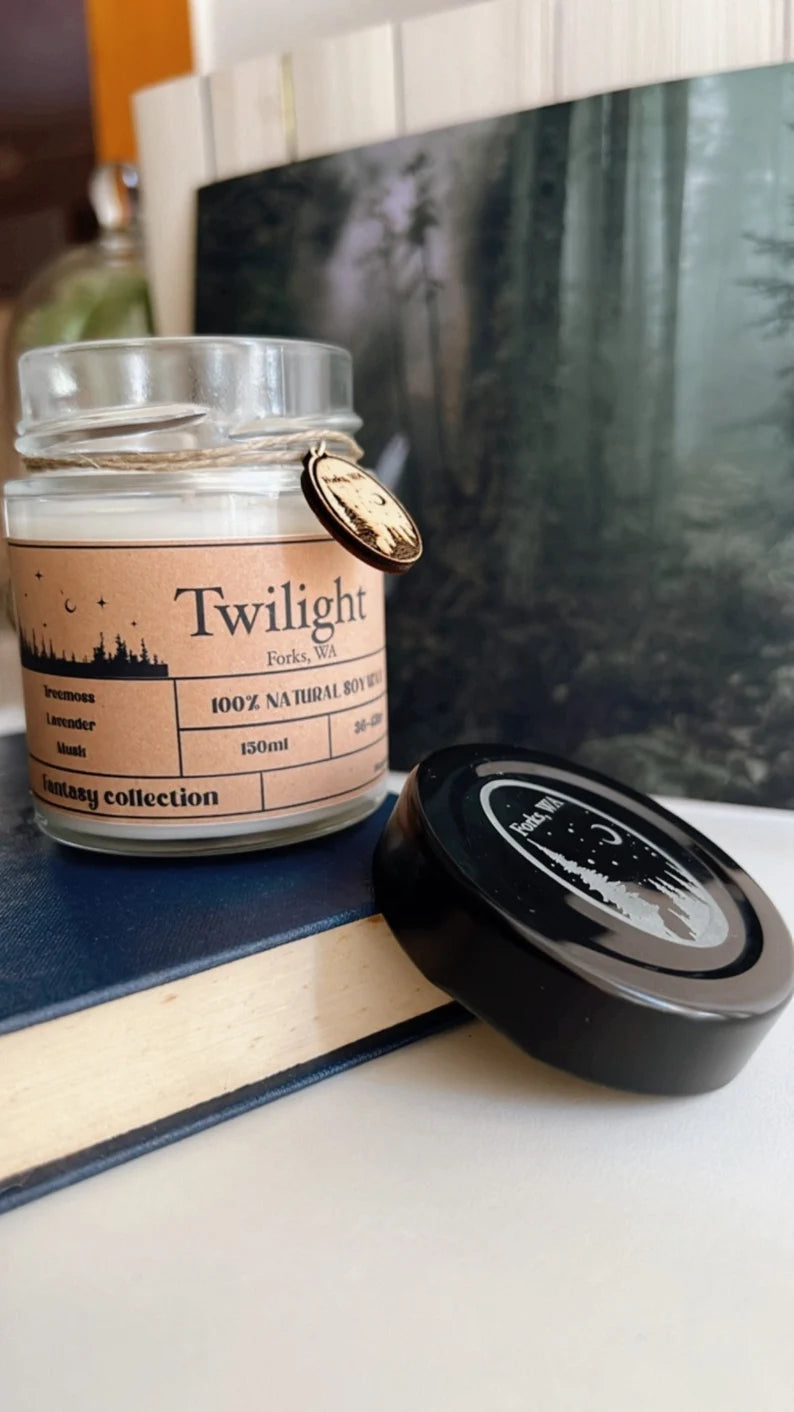 Twilight, Forks WA Soy Wax Candle