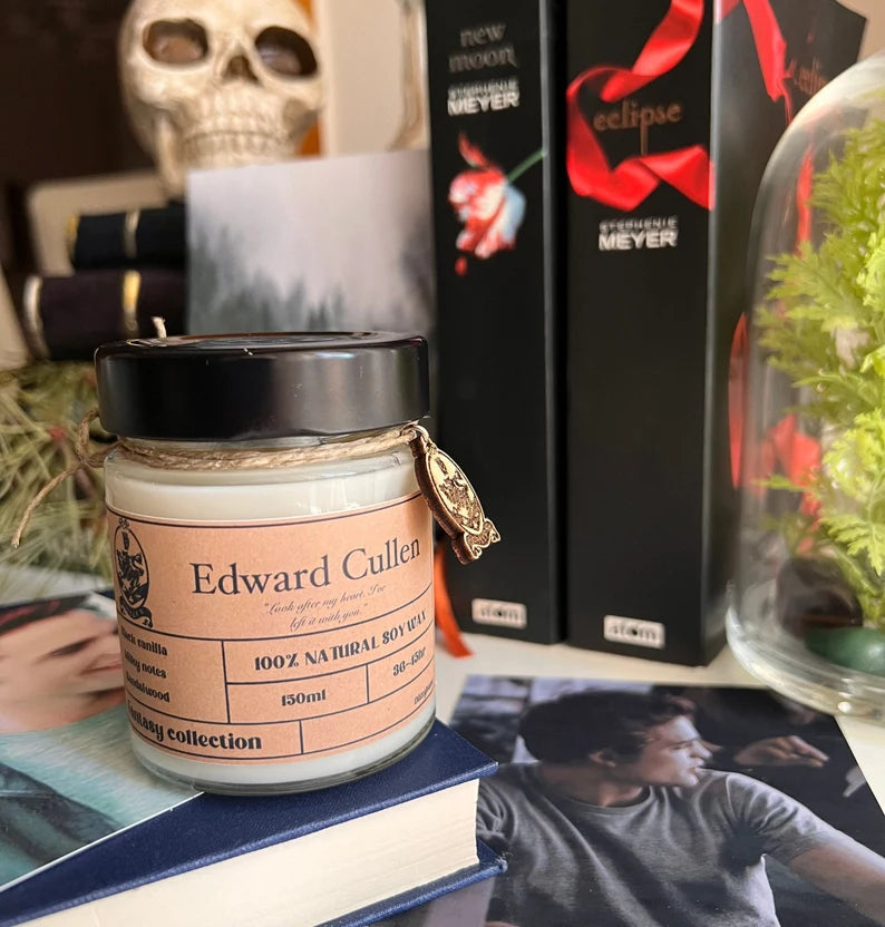 Edward Cullen Soy Wax Candle