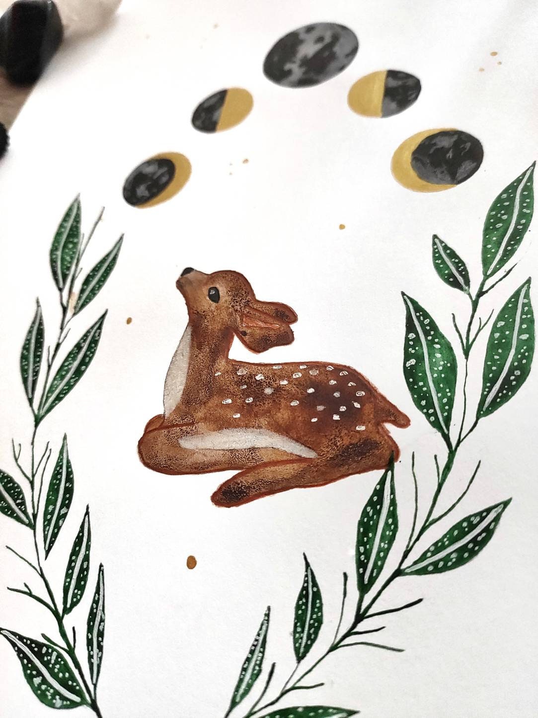 Little Magical Fawn artprint