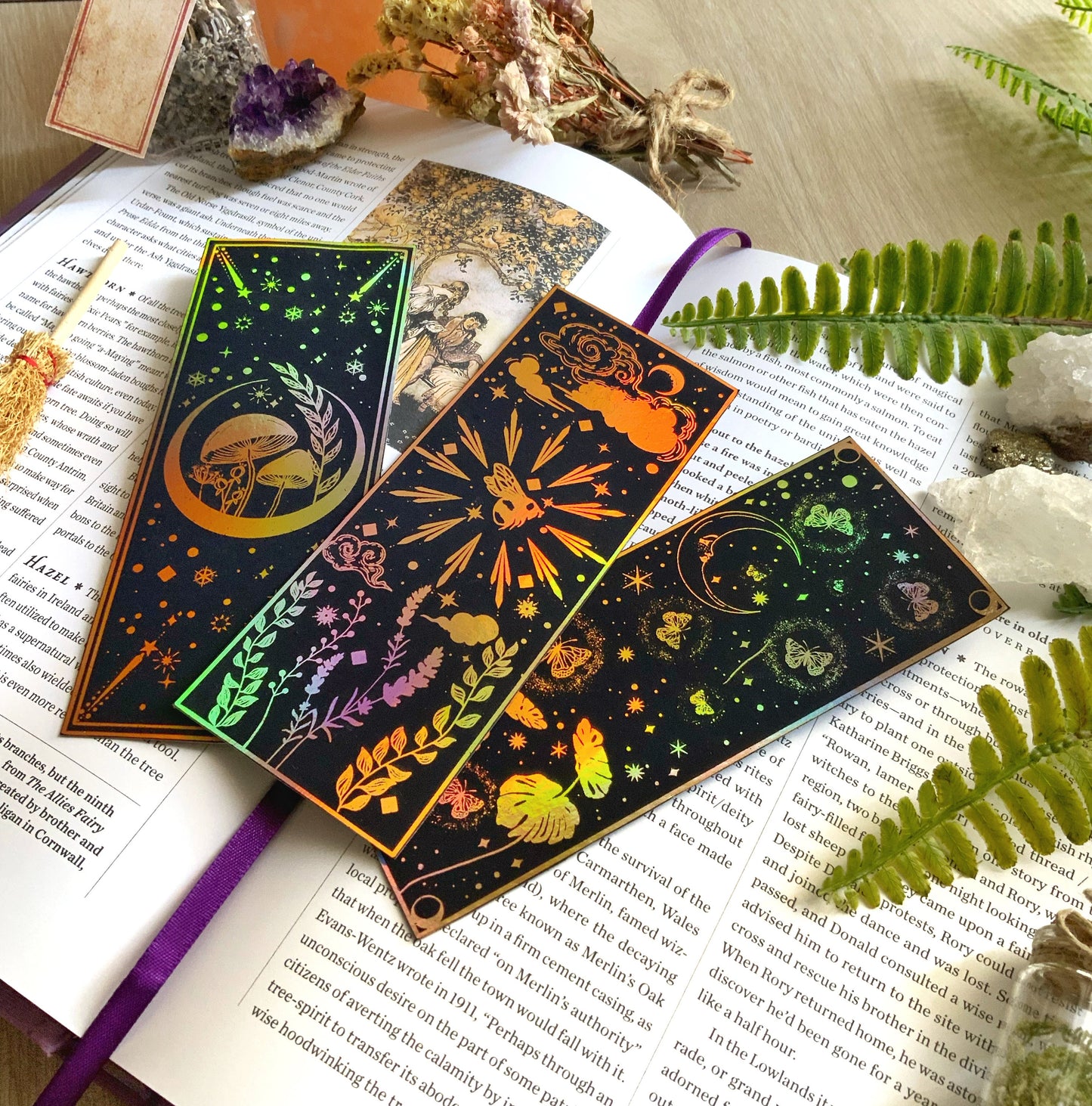 HoneyBee Garden Bookmarks