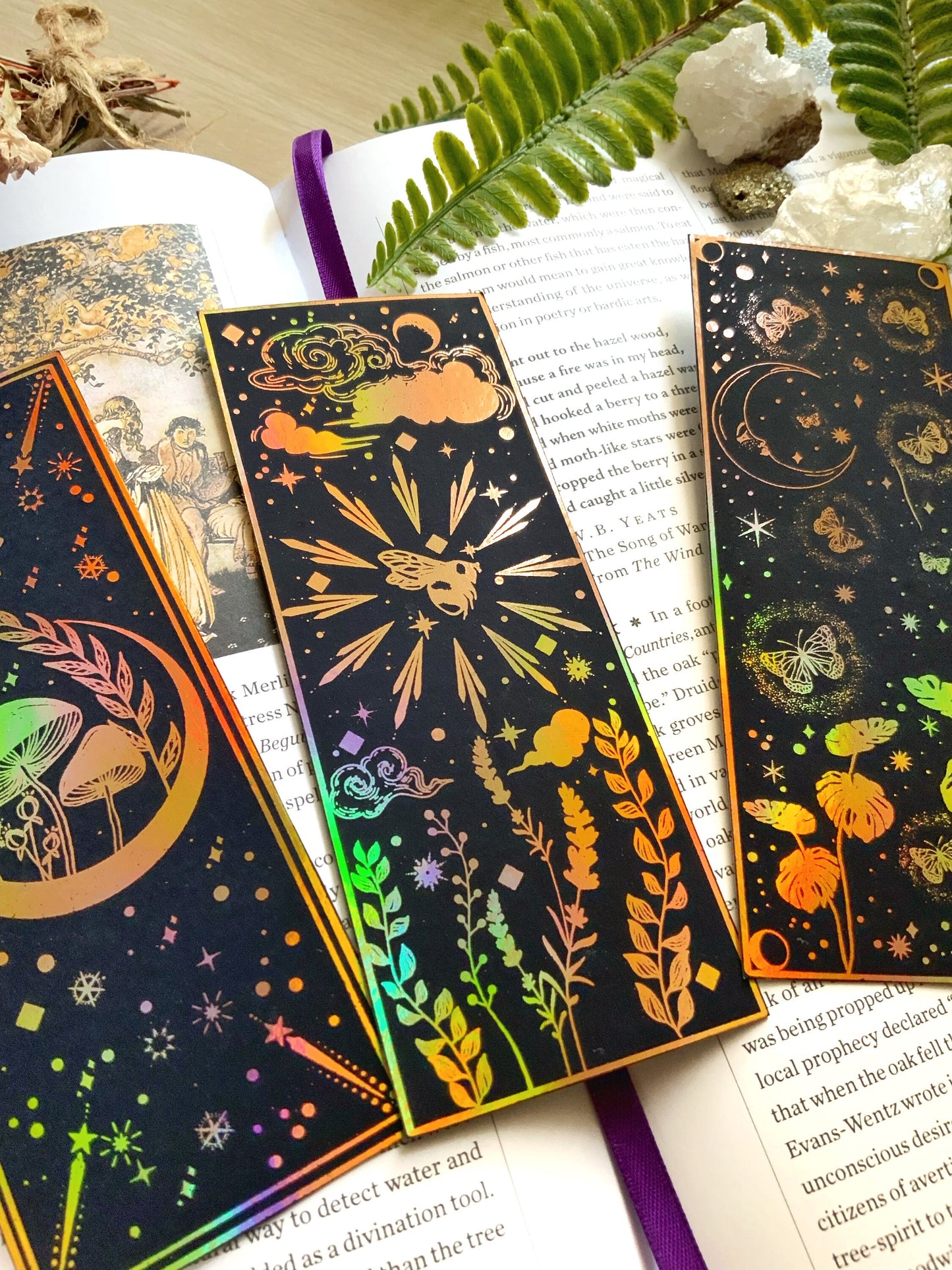 HoneyBee Garden Bookmarks