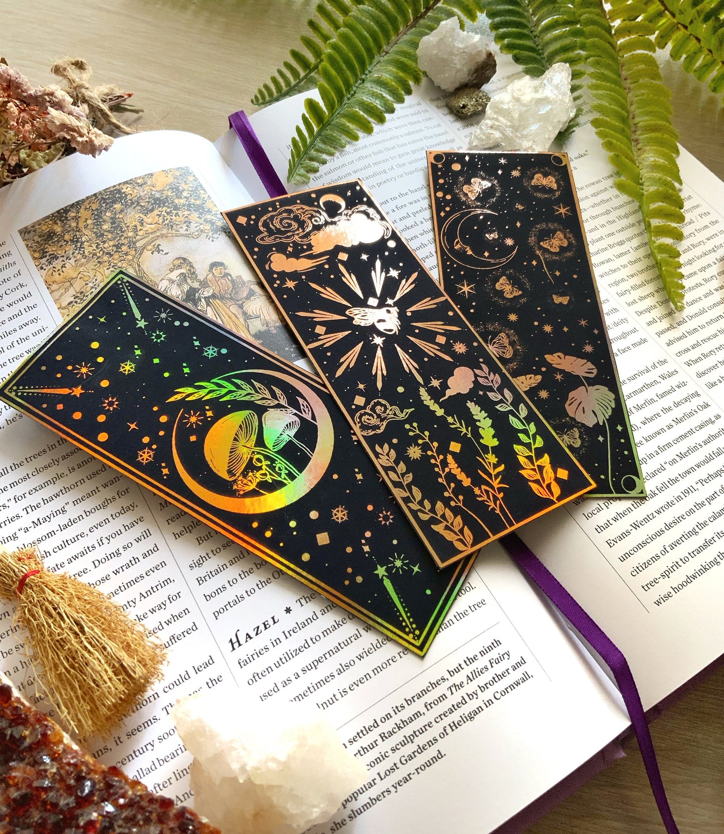 HoneyBee Garden Bookmarks