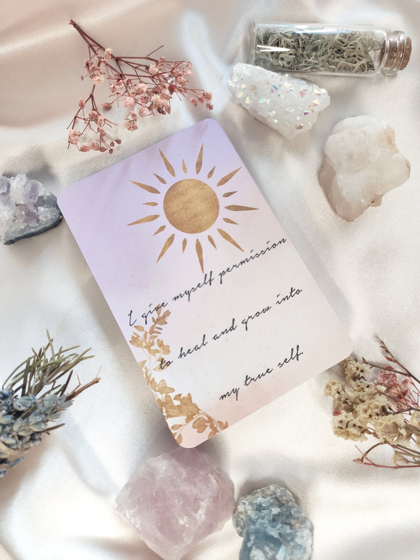32 Handmade Enchanted Affirmation Cards