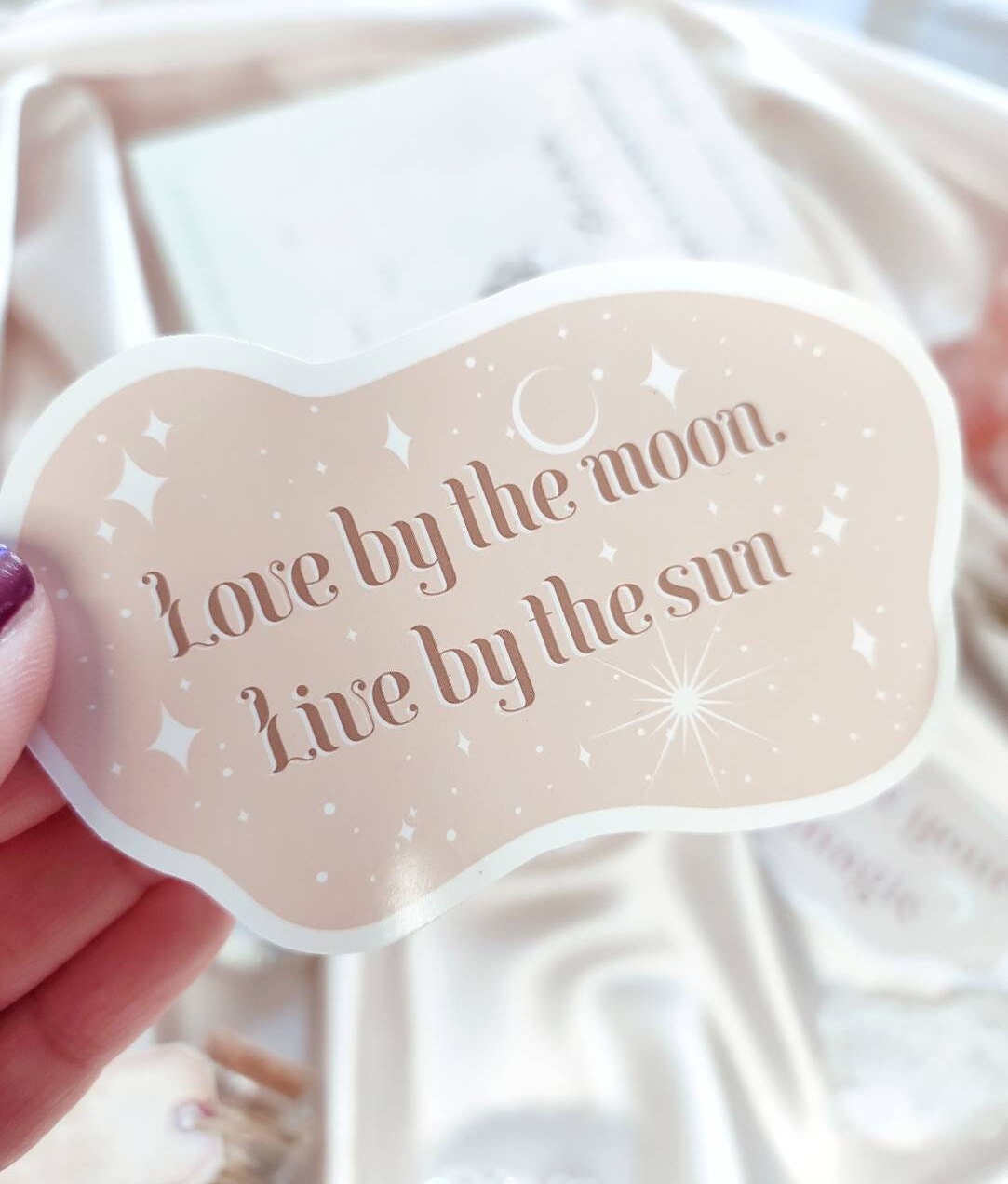 Vinyl & Holograpic Self-Love Sticker