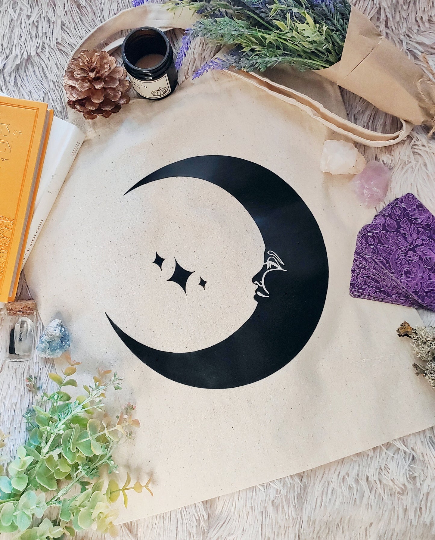 Moon Tote Bag