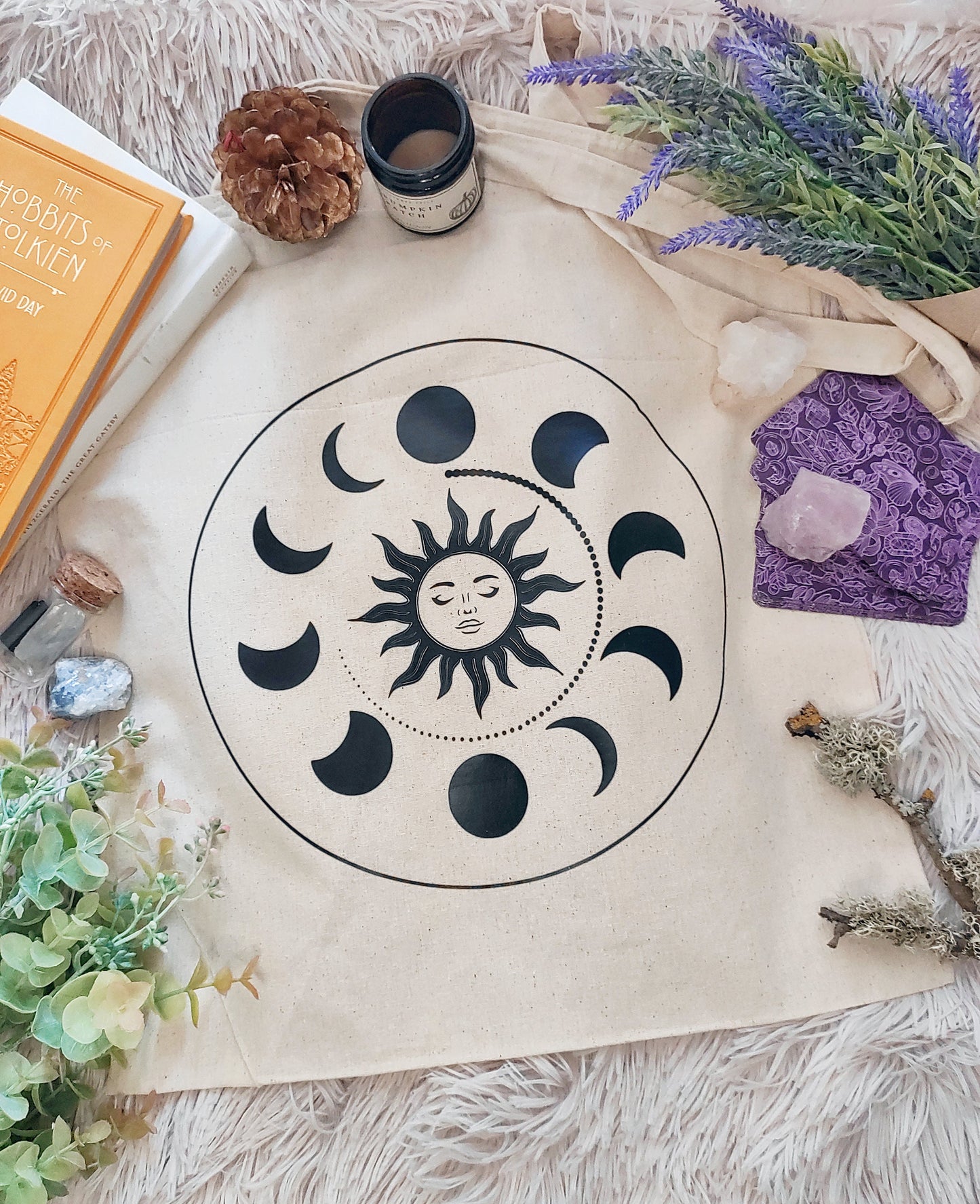 Moon Tote Bag