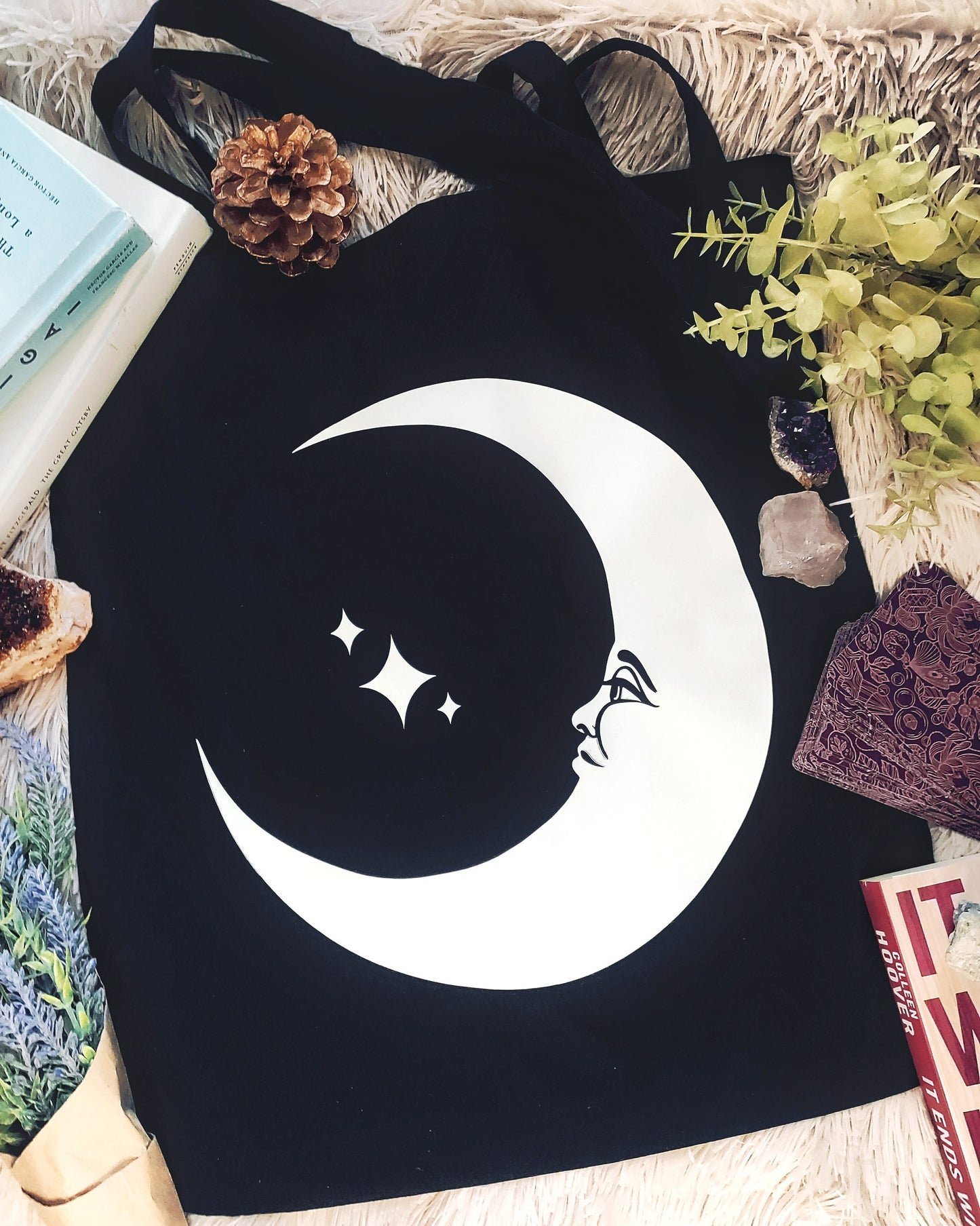 Moon Tote Bag