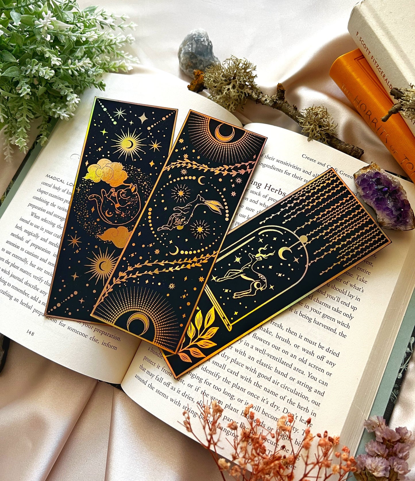 The Enchanted Sleepy Animals Bookmarks