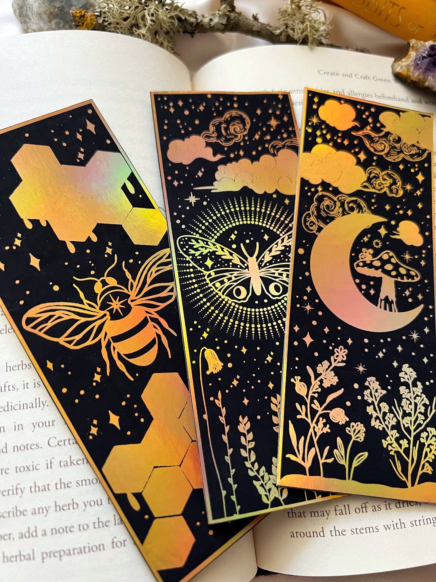 The Tiny Bugs Bookmarks