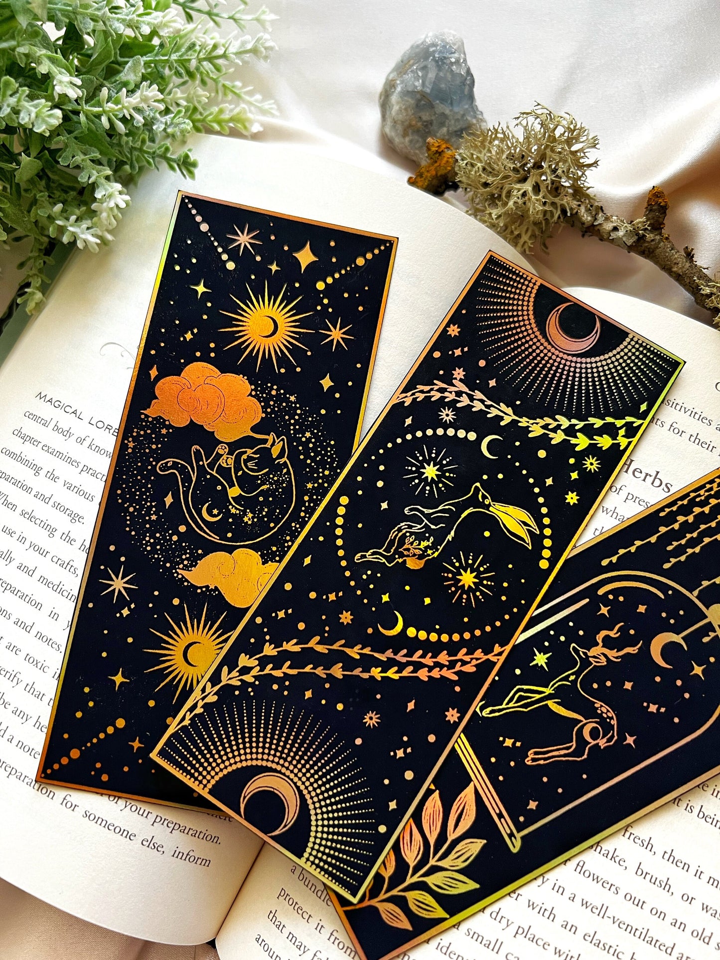 The Enchanted Sleepy Animals Bookmarks